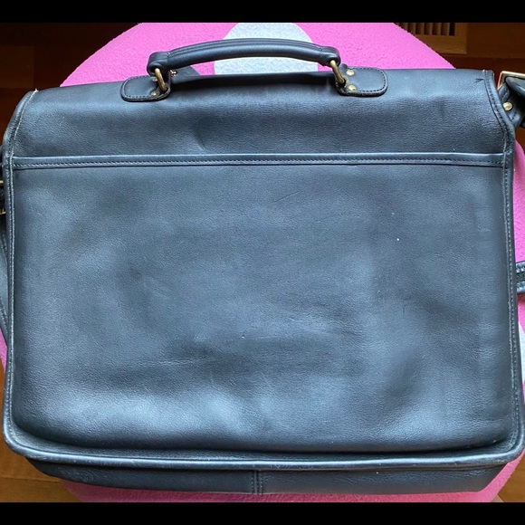 Coach leather briefcase - Picture 3 of 3